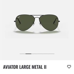 Ray-Ban Aviator Large Metal Sunglasses